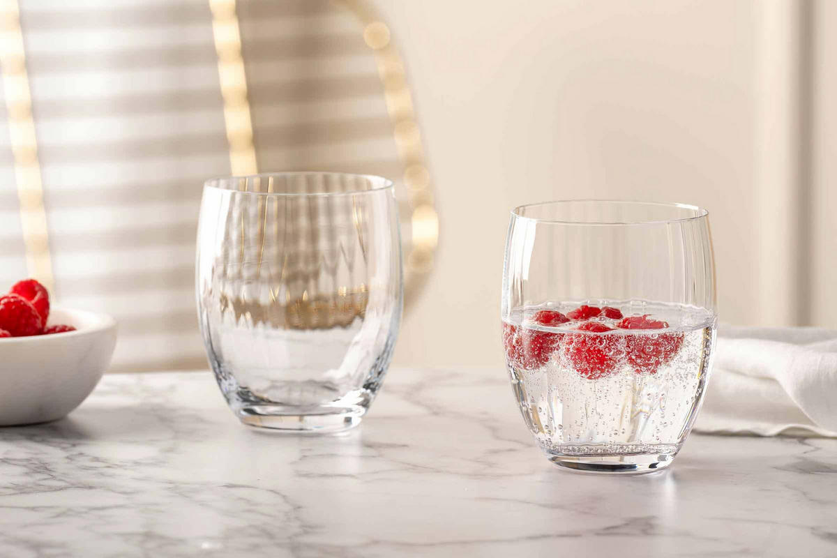 TRINKGLÄSER Poesia transparent 380 ml & 460 ml 12er Set - Transparent, Glas (0.84L) - Leonardo Living