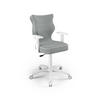 JUGENDSTUHL Duo - Weiß/Grau, Textil (64/103/64cm) - RAUMHIRSCH FURNITURE