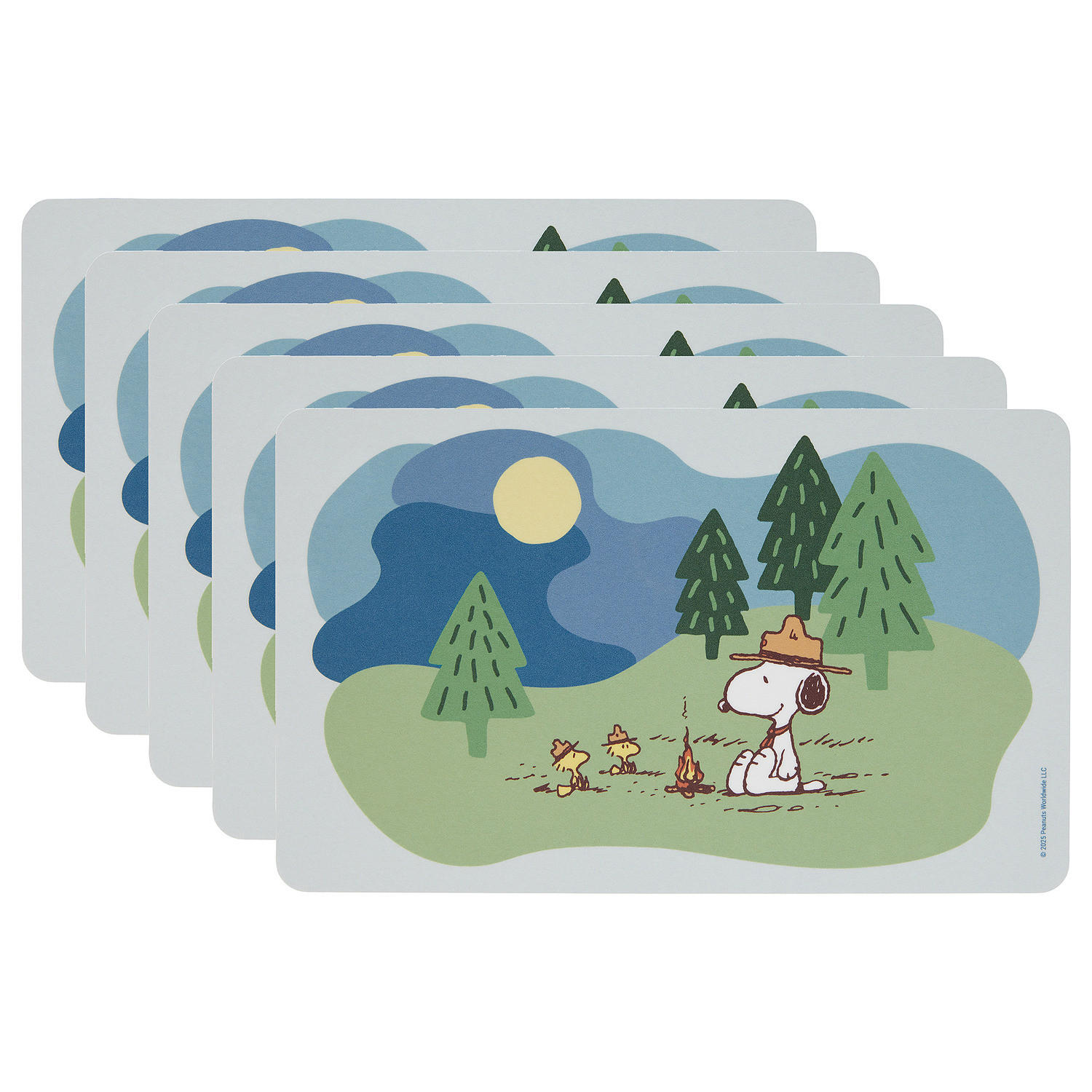 FRÜHSTÜCKSBRETTCHEN (5er Set) Peanuts - Multicolor, Kunststoff (14/23cm) - Butlers