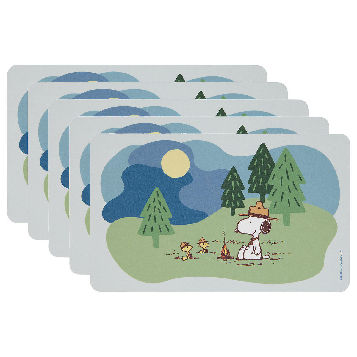 FRÜHSTÜCKSBRETTCHEN (5er Set) Peanuts - Multicolor, Kunststoff (14/23cm) - Butlers