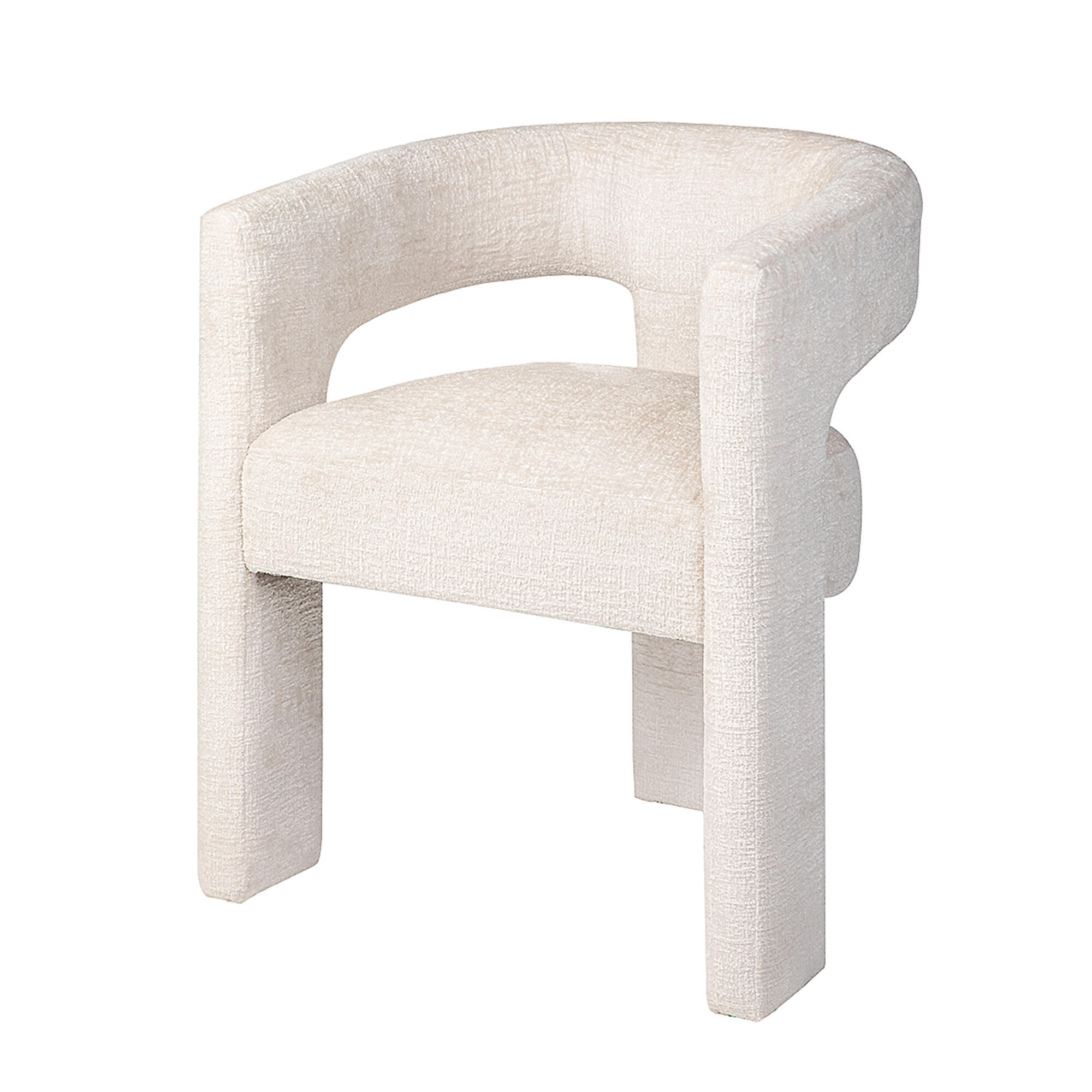 ESSZIMMERSTUHL LEITH Beige 62x58x75 cm - Beige, Textil (62/75/58cm) - FURNLUX