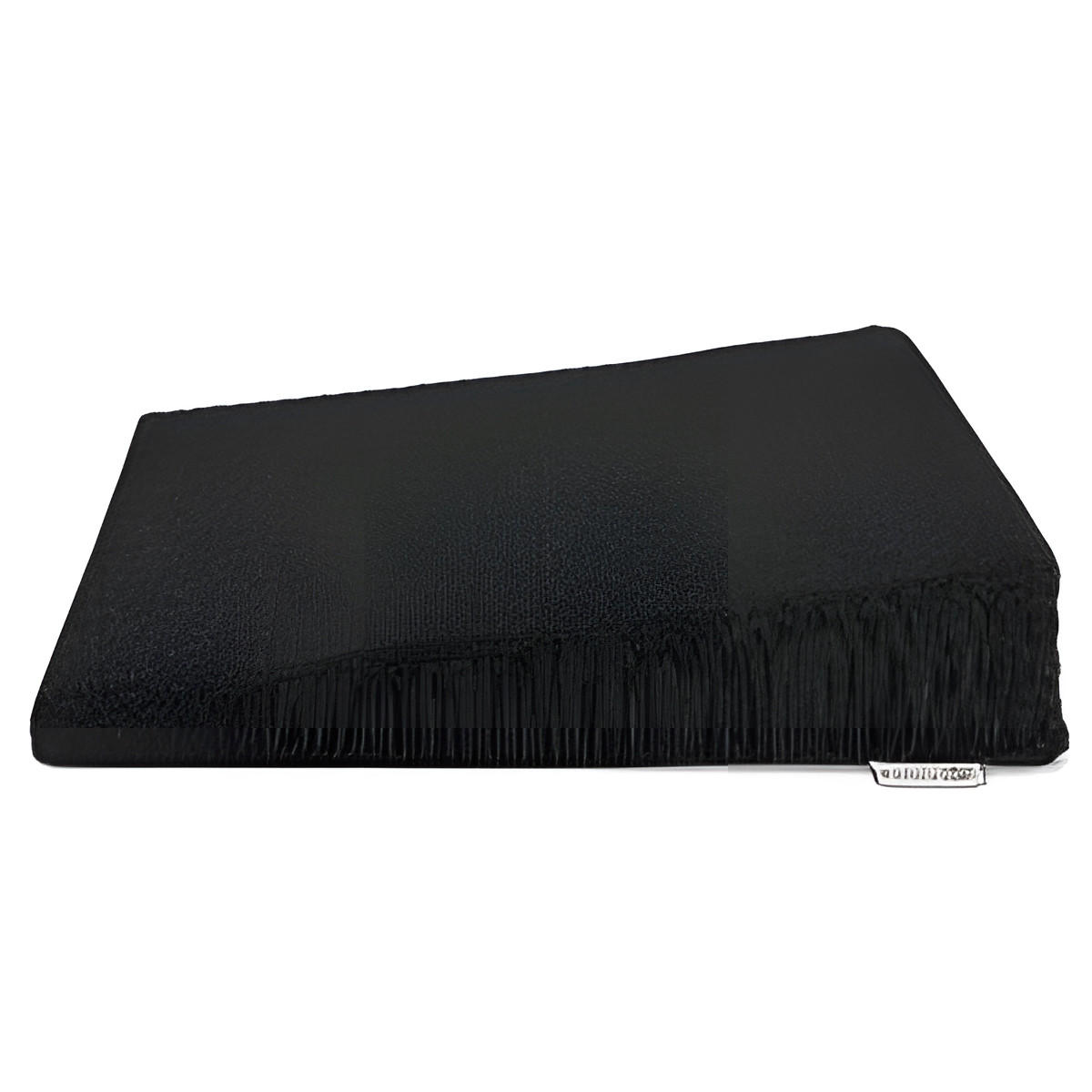 SITZKEILKISSEN BeauErgo 37/33,5 cm Scharz - Schwarz, Textil (37/33/7cm) - Beautissu 