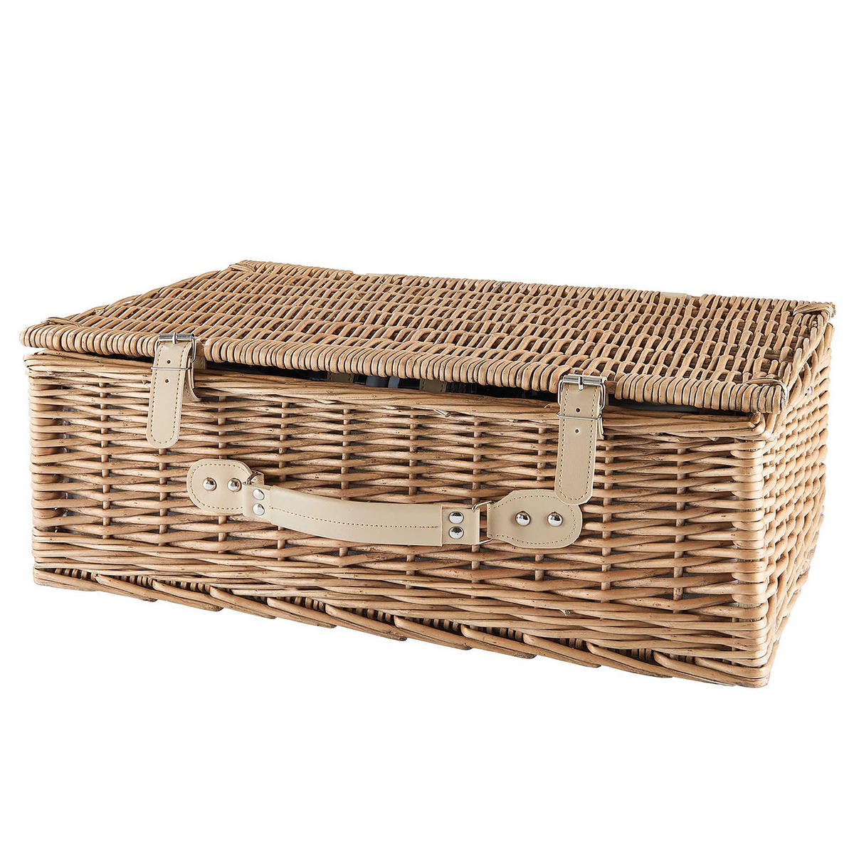 PICKNICK-SET (26-teilig) A Day In The Park - Braun, Naturmaterialen/Keramik (37/21/54cm) - Butlers