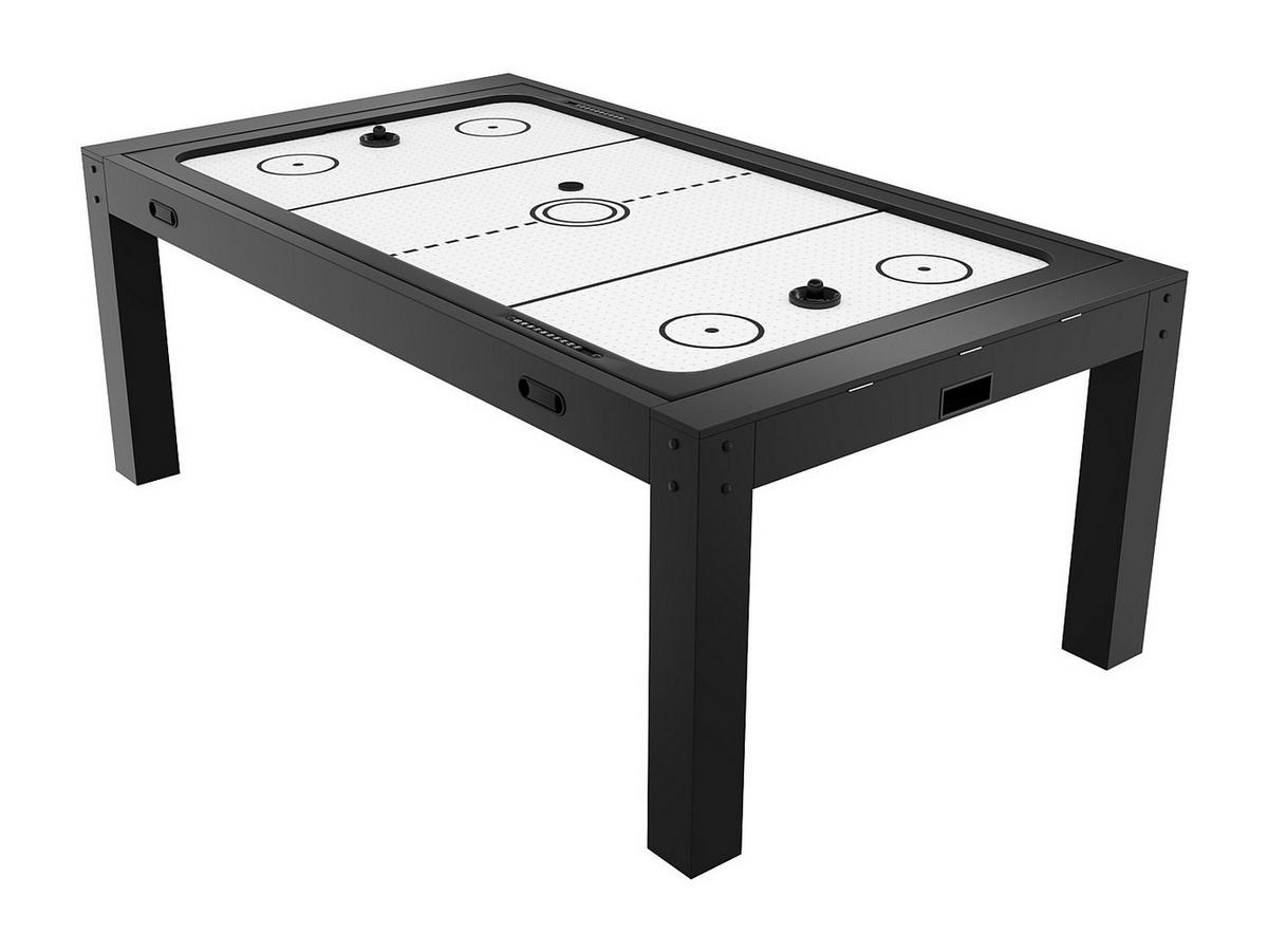 BILLARDTISCH - 6 Personen - holz - schwarz Grayson - Schwarz, Holz (213/121cm) - Vente-Unique