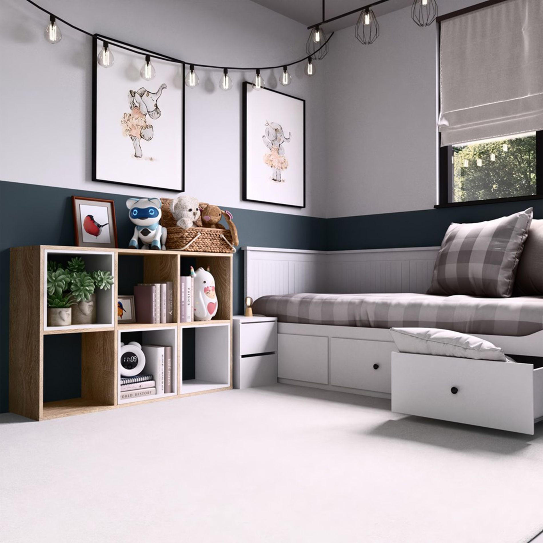 STANDREGAL Malax Sonoma-Eiche 110 cm - Beige, Holzwerkstoff (110/75/30cm) - Selsey