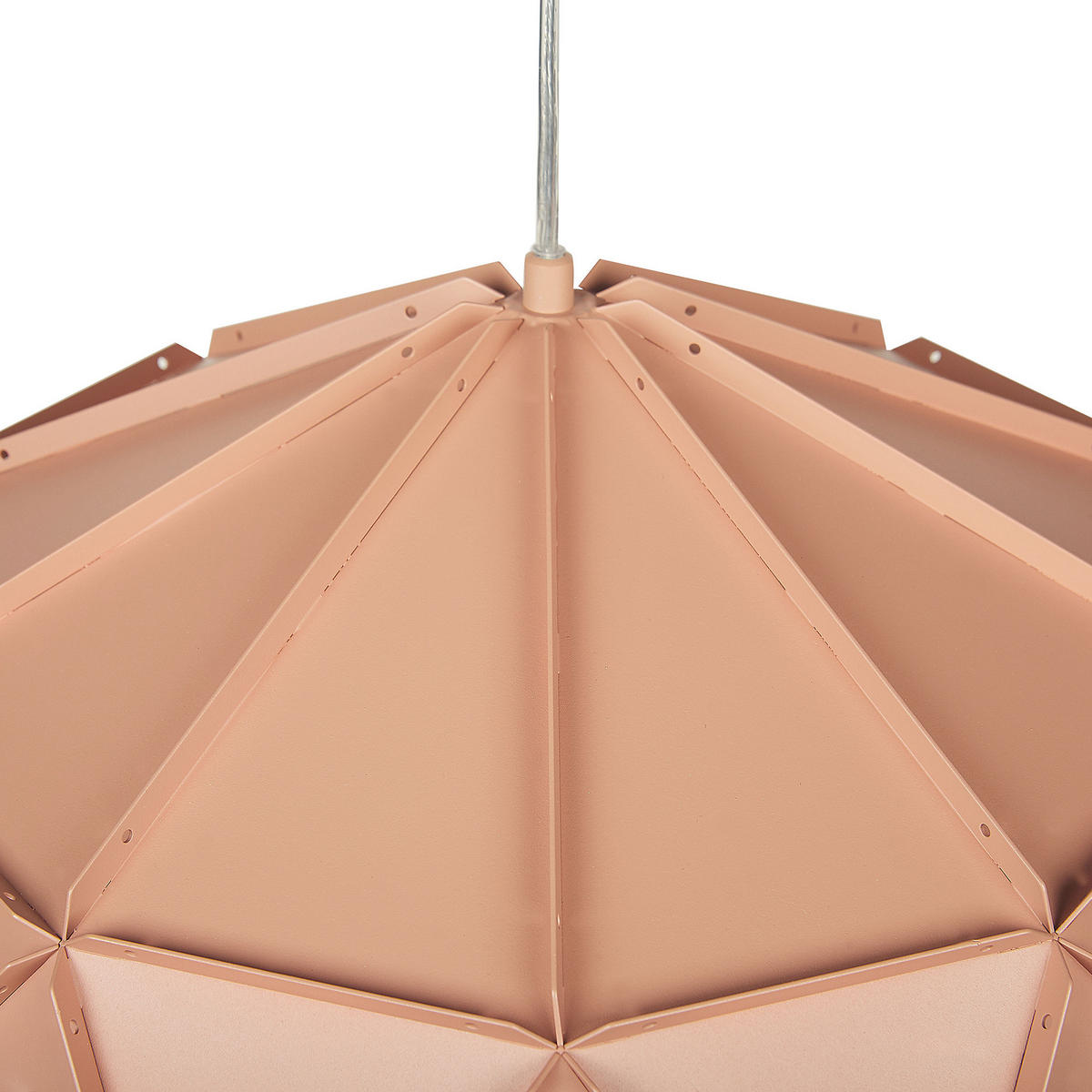 HÄNGELEUCHTE Senia 45/45/120 cm - Pink, Metall (45/45/120cm) - Beliani