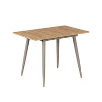 JEDÁLENSKÝ STÔL Beaver Goldkraft Dub/zelená 80 x 70 cm Rozšíriteľný - dub medový/sivobéžová, kompozitné drevo (70/80/75cm) - Vicco