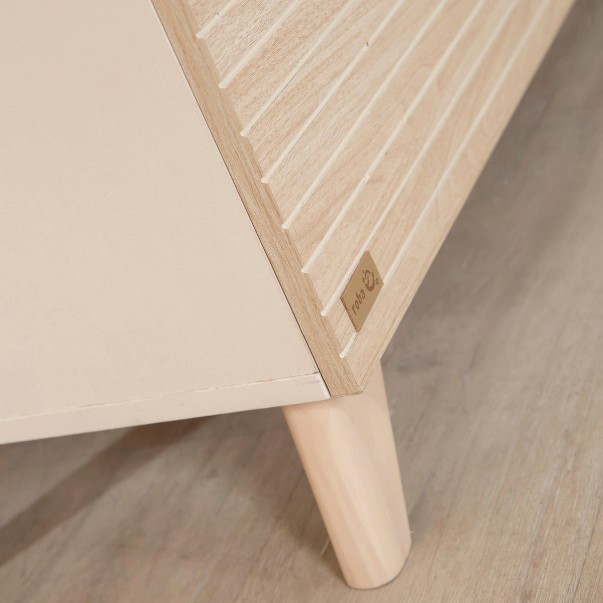 BABYMÖBEL-SET Sidney 2-teilig - Kaschmir/Eichefarben, Holz/Holzwerkstoff (143/98.5/76cm) - Roba