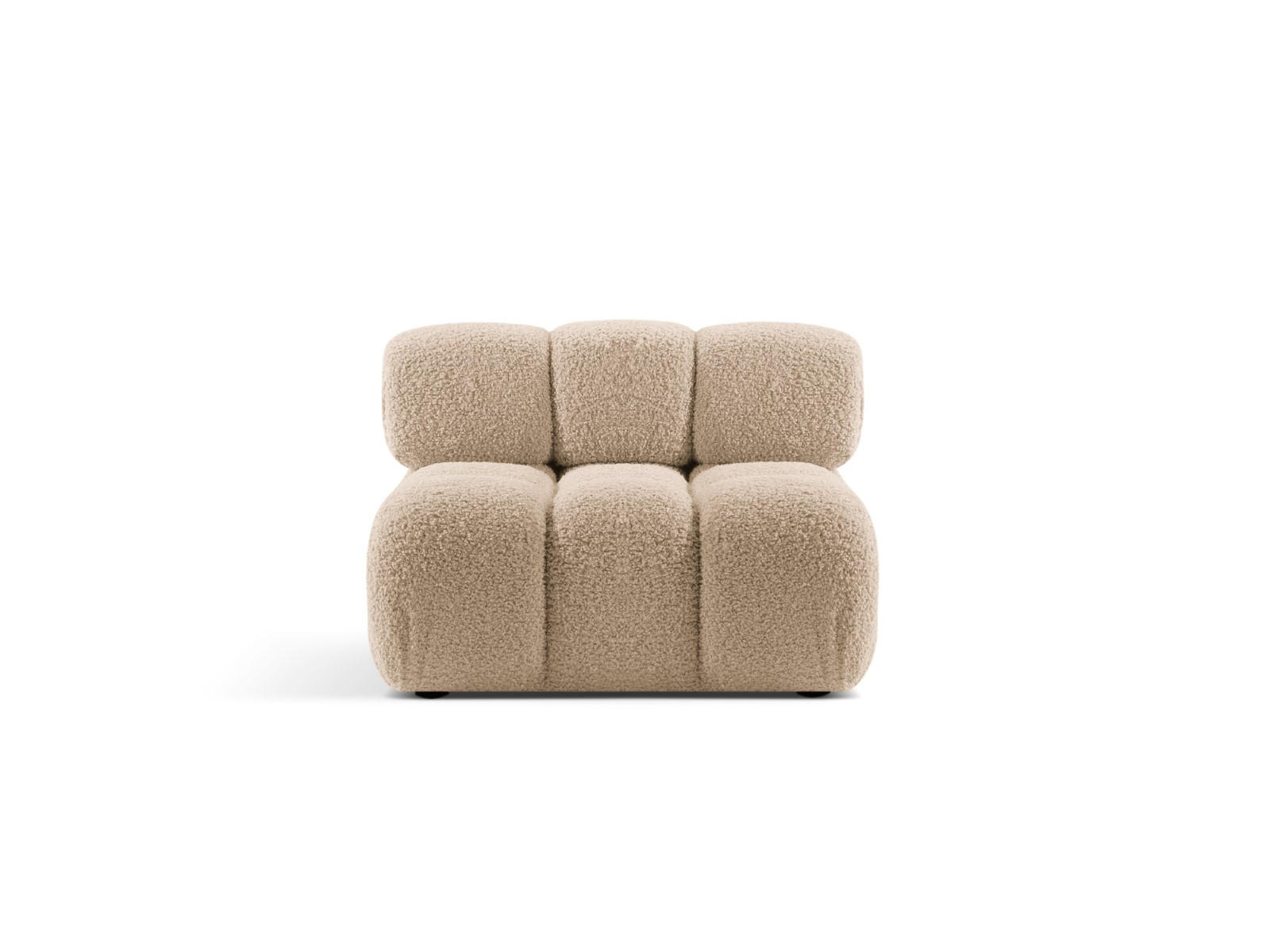 MODUL Bellis aus Boucle sandfarben - Sandfarben, Textil (94/70/94cm) - Micadoni