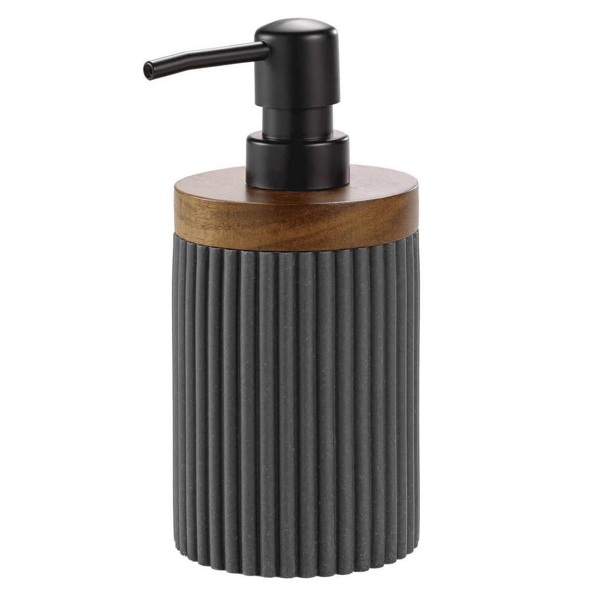 SEIFENSPENDER Niagara 8/17 cm - Grau, Kunststoff (8/17/8cm) - Douceur d´intérieur