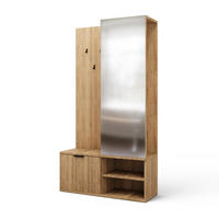 VITRINE Ondine Holz - Braun, Holzwerkstoff (100/180/35cm) - Petits-meubles