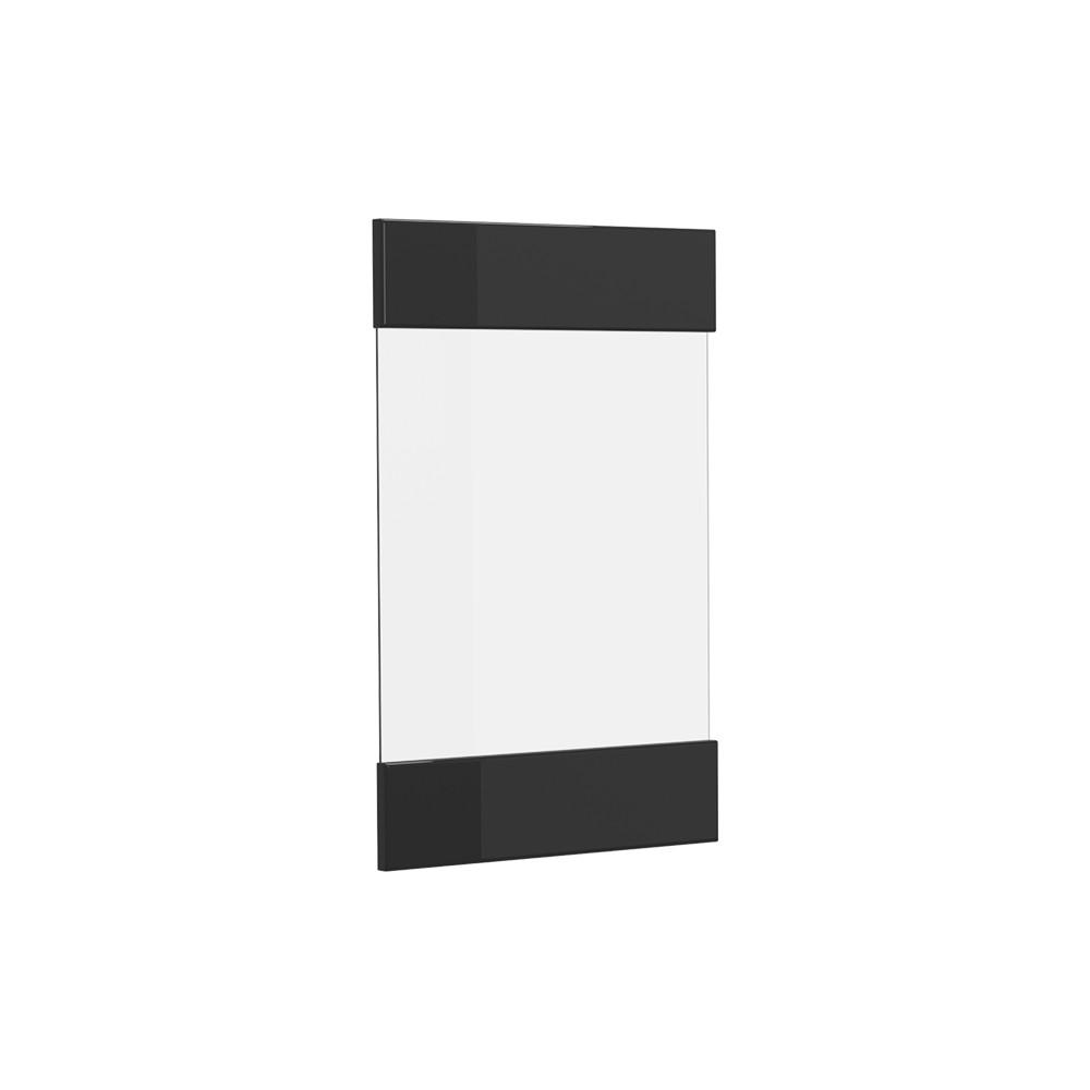 Vicco KUCHYŇSKÁ DVÍŘKA R-Line Černý vysoký lesk 39.6 x 59 cm nábytková čela pro závěsnou vitrínu