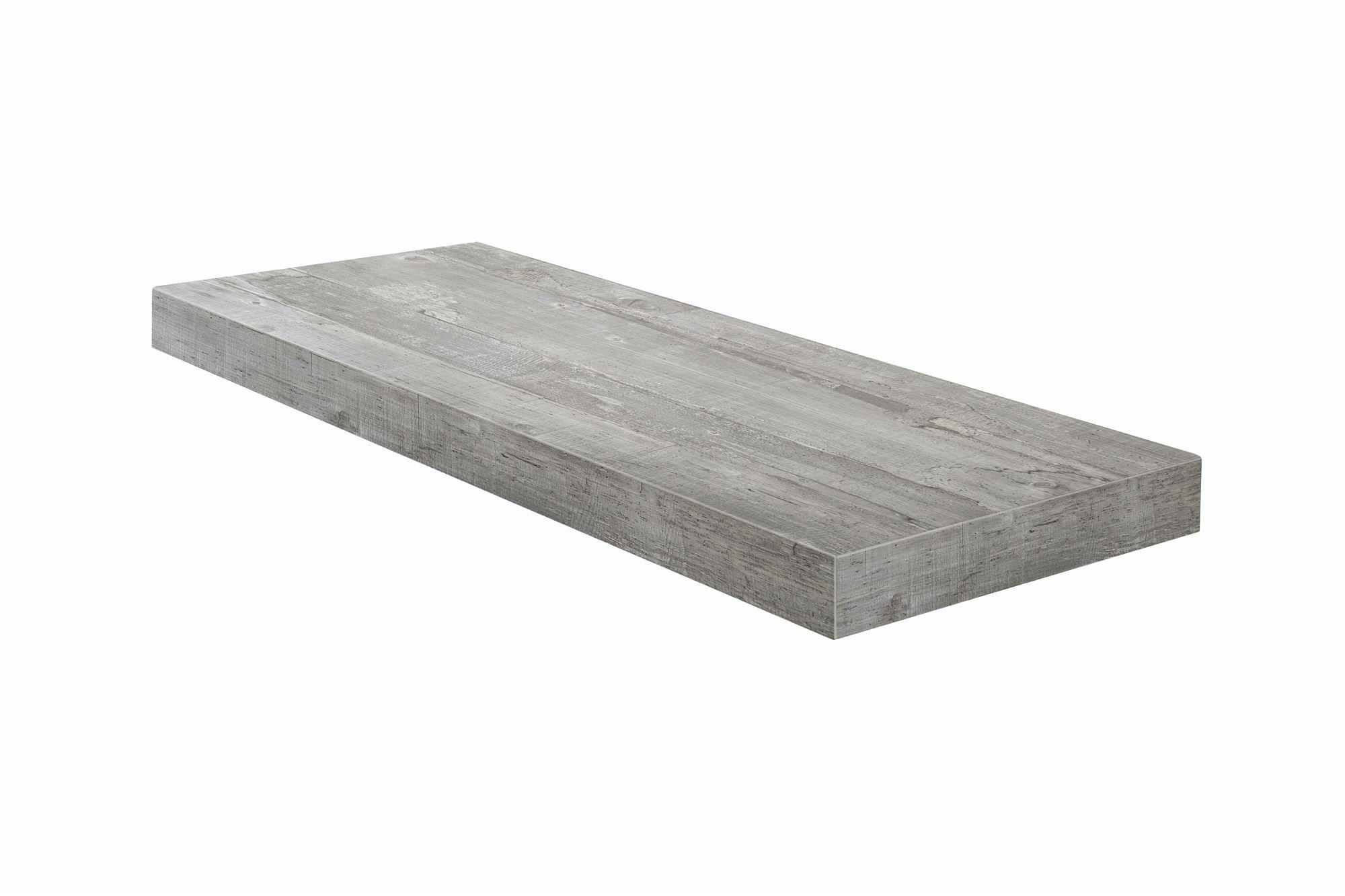 WANDBOARD Elif 60x24x4 aus Holzwerkstoff in der Farbe beton - Grau, Kunststoff (60/4/24cm) - 58aufmkessel