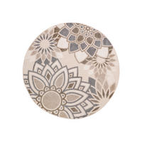 TEPPICH PATIO rund Creme 100/100 cm - Creme, Textil (100/100cm) - Tapiso