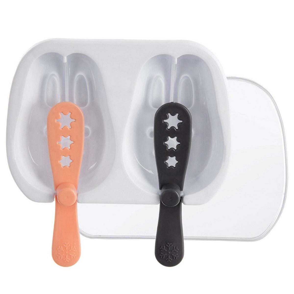 EISFORM Hase weiß - Weiß, Kunststoff (12/2.5/12.5cm) - Orion 
