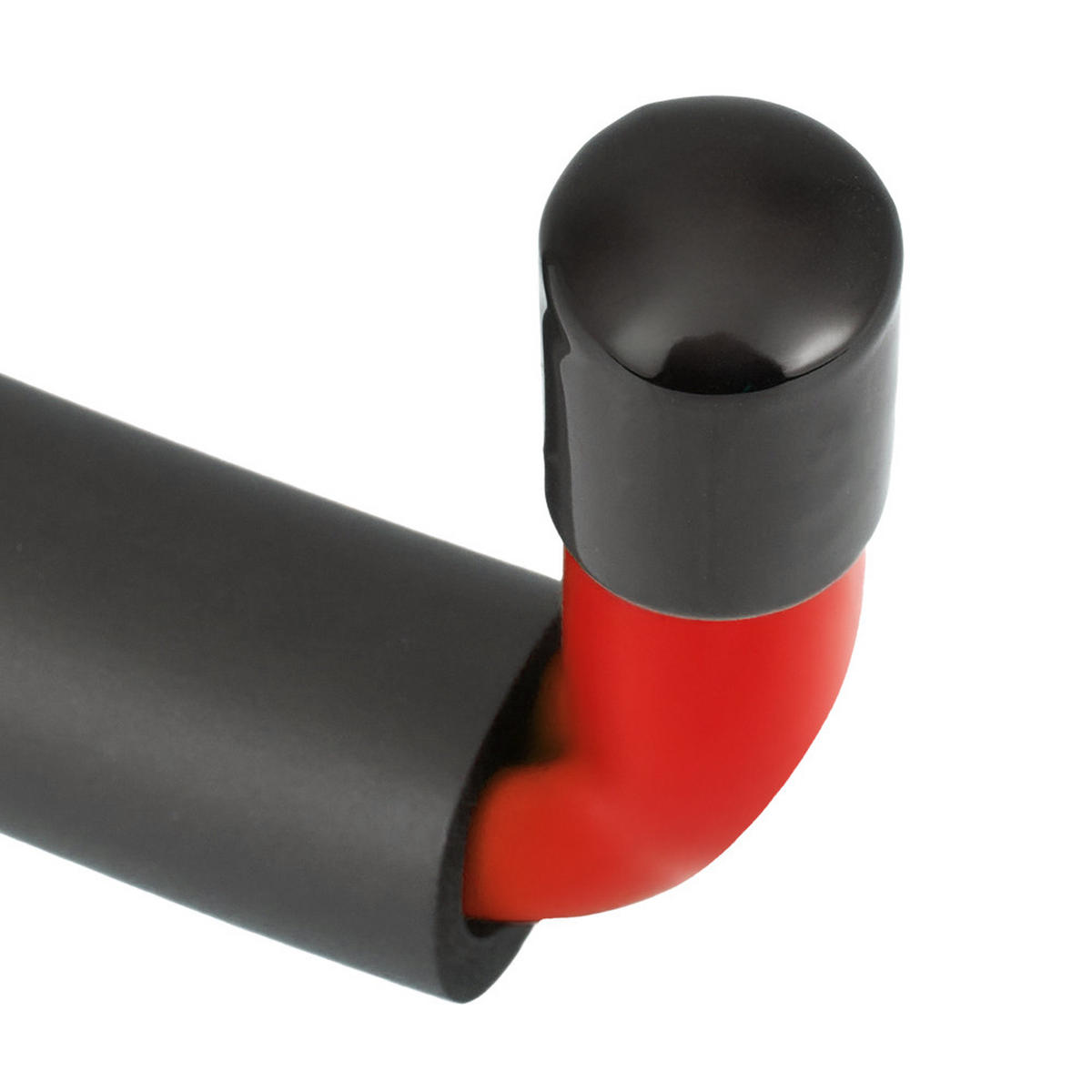 DECKENHAKEN 4 Stück T-förmige in Rot Vielseitig einsetzbar Belastbarkeit 43,5 x 29 cm - Rot, Metall (29/1/43.5cm) - Livingandhome