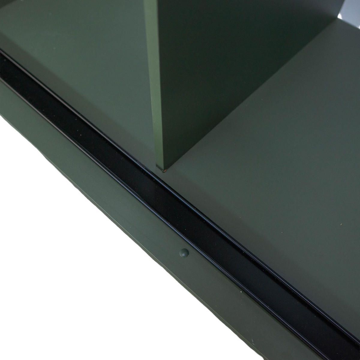 KLEIDERSCHRANK Tiara 203 Grün, Schiebeschrank - Grün, Holzwerkstoff (203/216/62cm) - Bettso