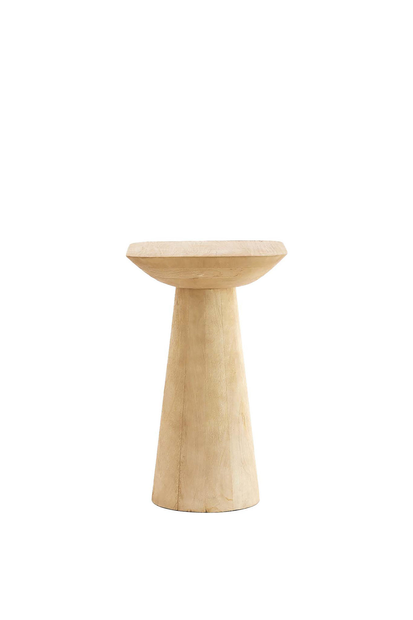 BEISTELLTISCH Dego Braun Ø33/53 cm - Braun, Holz (33/33/53cm) - Light & Living