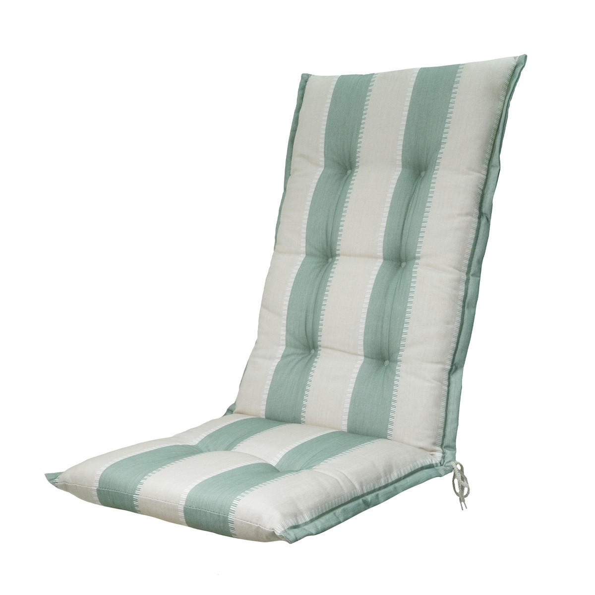 GARTENSTUHLKISSEN Banda 123/50 cm 4er-Set - Grün, Textil (50/7/123cm) - Madison