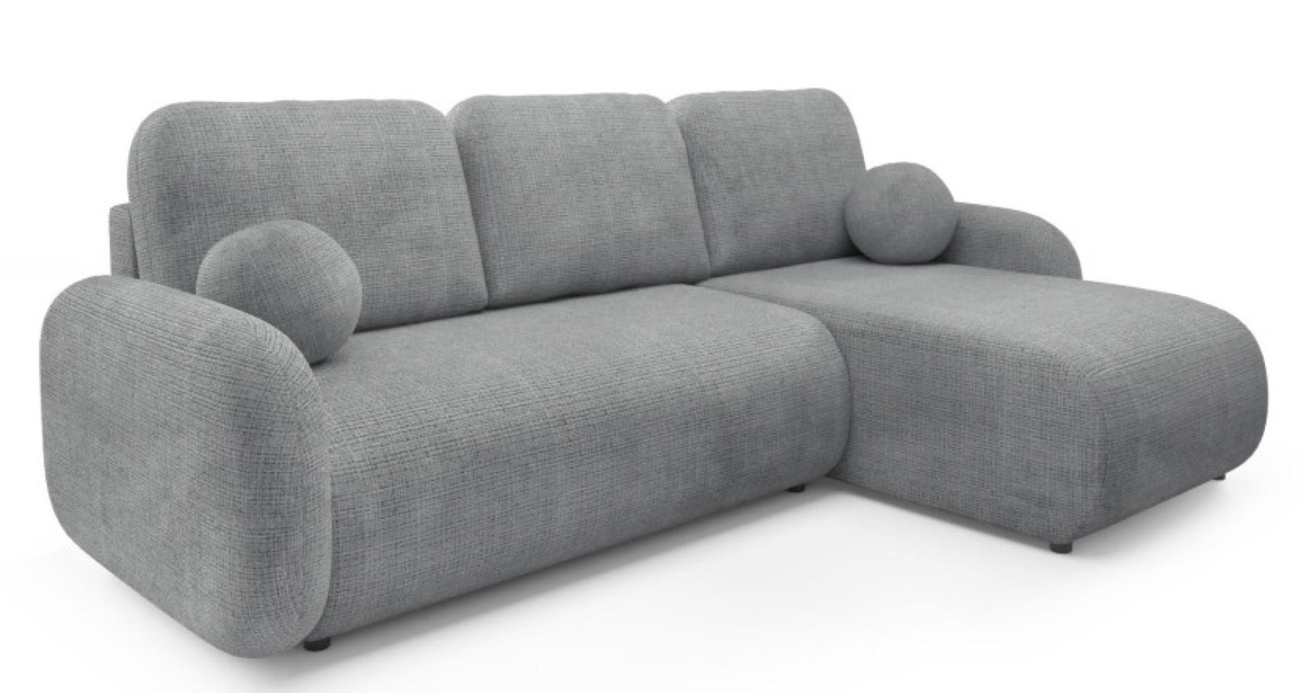Sepro Meble Ecksofa Grau 228x147 cm