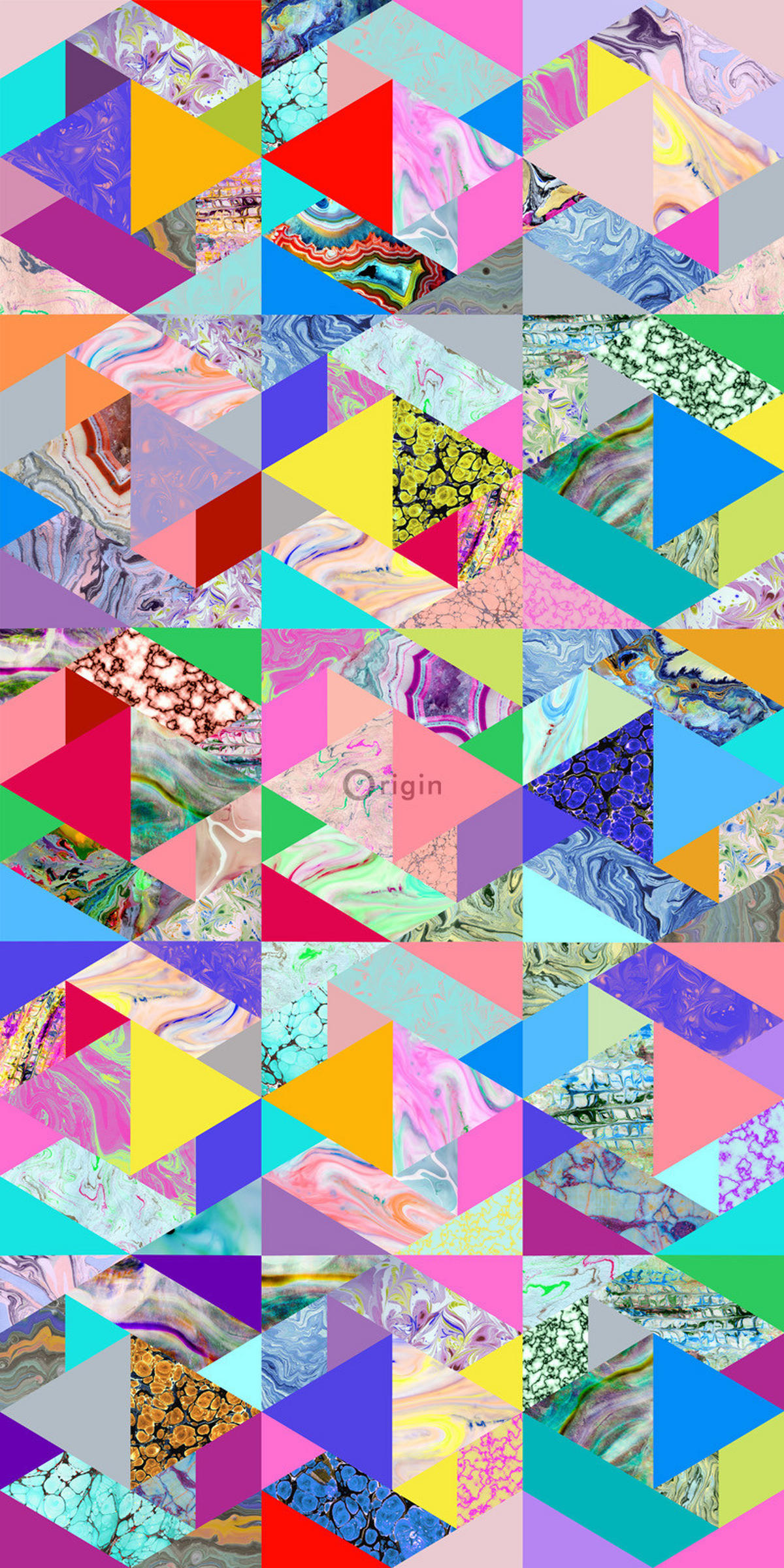 XXL-VLIESTAPETE Marmor-Optik 50 x 900 cm - Gelb, Papier (50/900cm) - Origin Wallcoverings