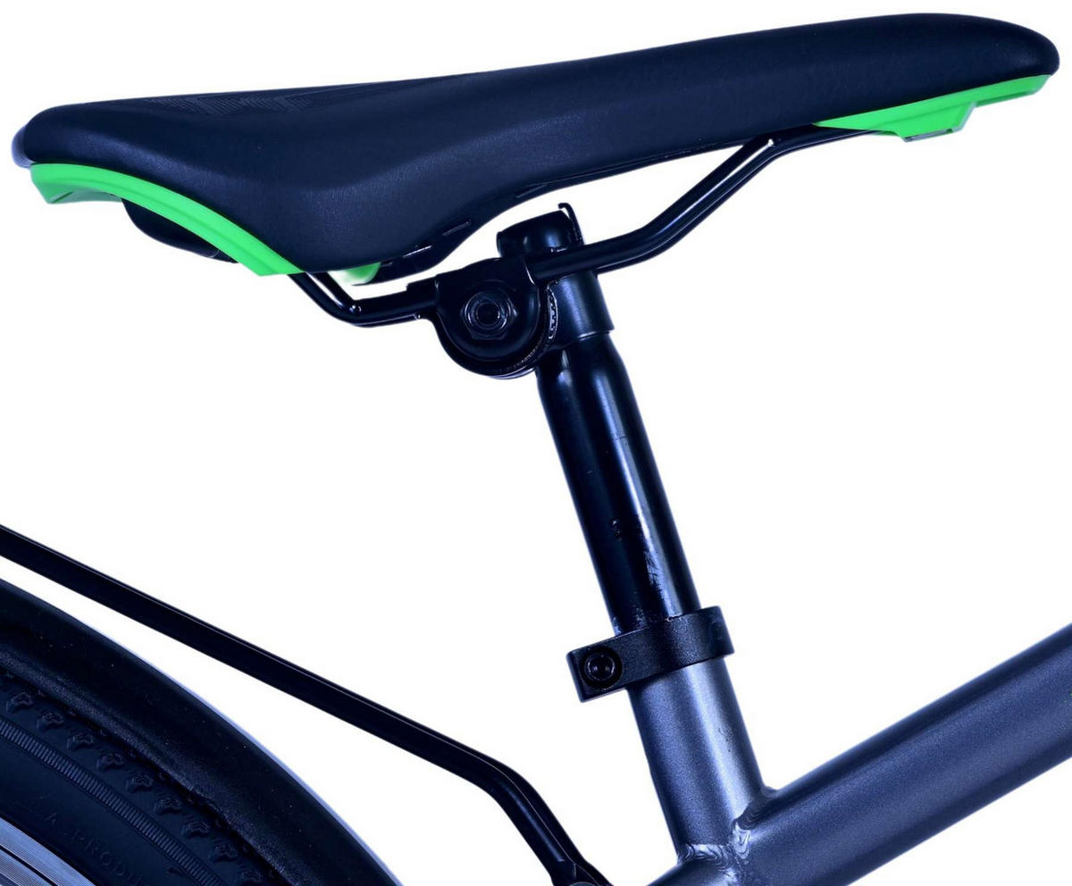 KINDERFAHRRAD Cross - Jungen - Rücktritt + Handbremse - 26 Zoll - Grau - Silberfarben, Metall (77cm) - TPFSports
