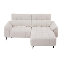 RELAXSOFA - 4 Personen - stoff - beige Celtimo - Beige, Textil/Metall (230/79/169cm) - Vente-Unique