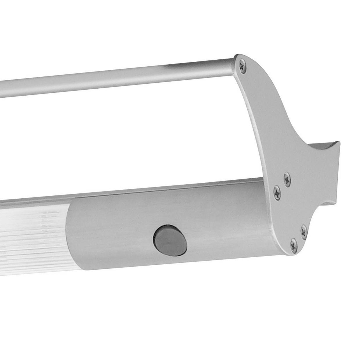 LED UNTERBAULEUCHTE Aluminium Grau - Grau, Metall (59/7.5/10.3cm)