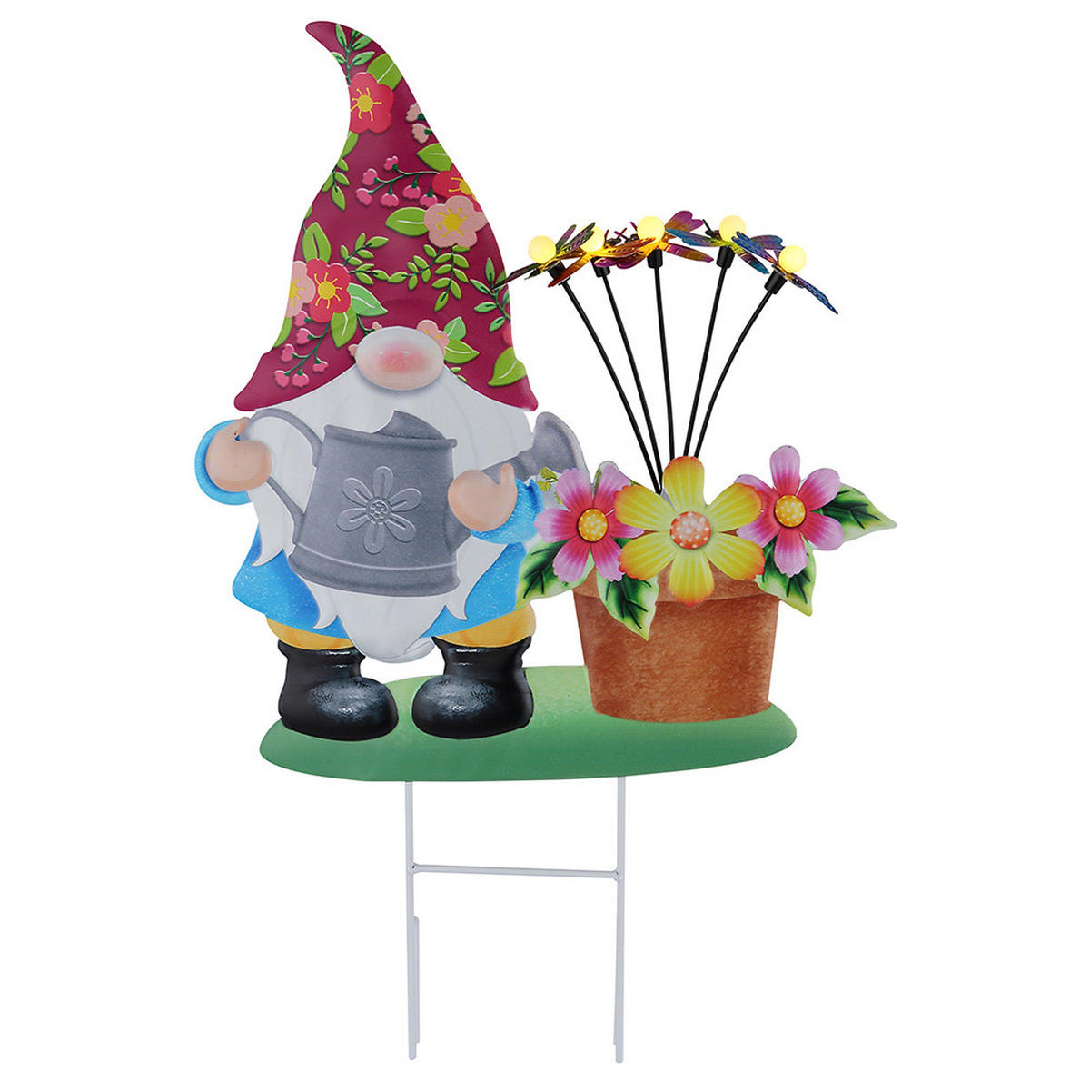 LED AUSSENLEUCHTE Metall Bunt - Multicolor, Metall (43/8/47.5cm) - Globo Lighting