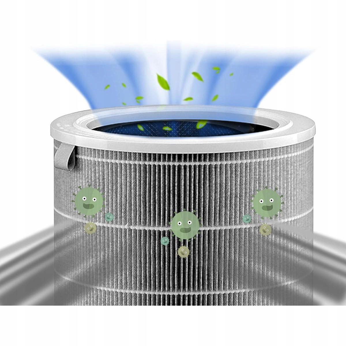 FILTER 2/2S/2C/2H/3H/3C Pro MAX 2-in-1 Set, HEPA EPA E11, 360° Filter, Aktivkohle Kokos, RFID, 6x G4 700 x 300 x 15 mm - Multicolor, Kunststoff/Metall (23/29/20cm)