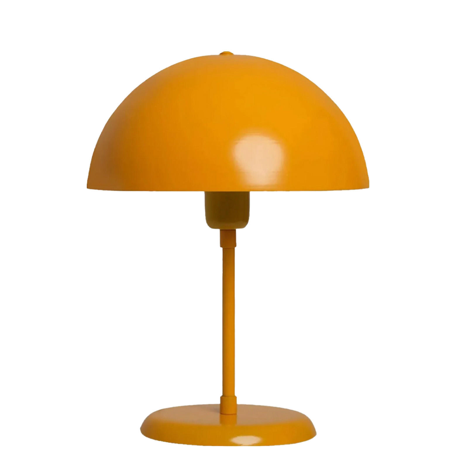 TISCHLEUCHTE Kleine Pilzlampen 26/35 - Gelb, Metall (26/35cm) - Bamyum