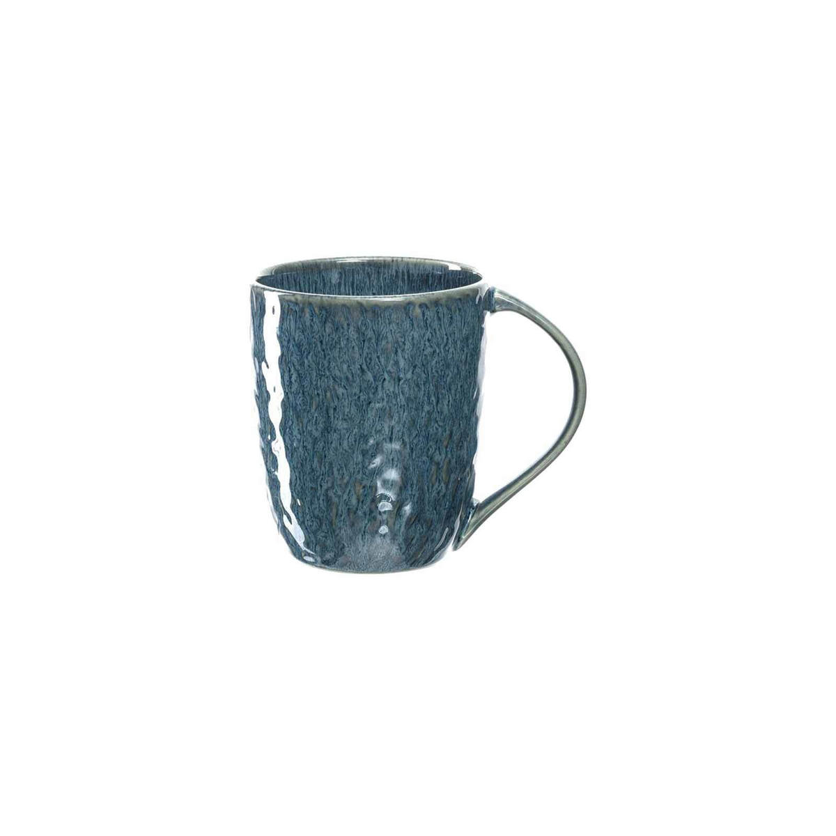TAFELSERVICE Matera Blau 10er Set - Blau, Keramik (1/1/1cm) - Leonardo Living