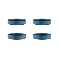 SUPPENTELLER Scandi Ø21,5cm - 4er-Set - Marineblau - Blau, Keramik (21.5cm) - Björn