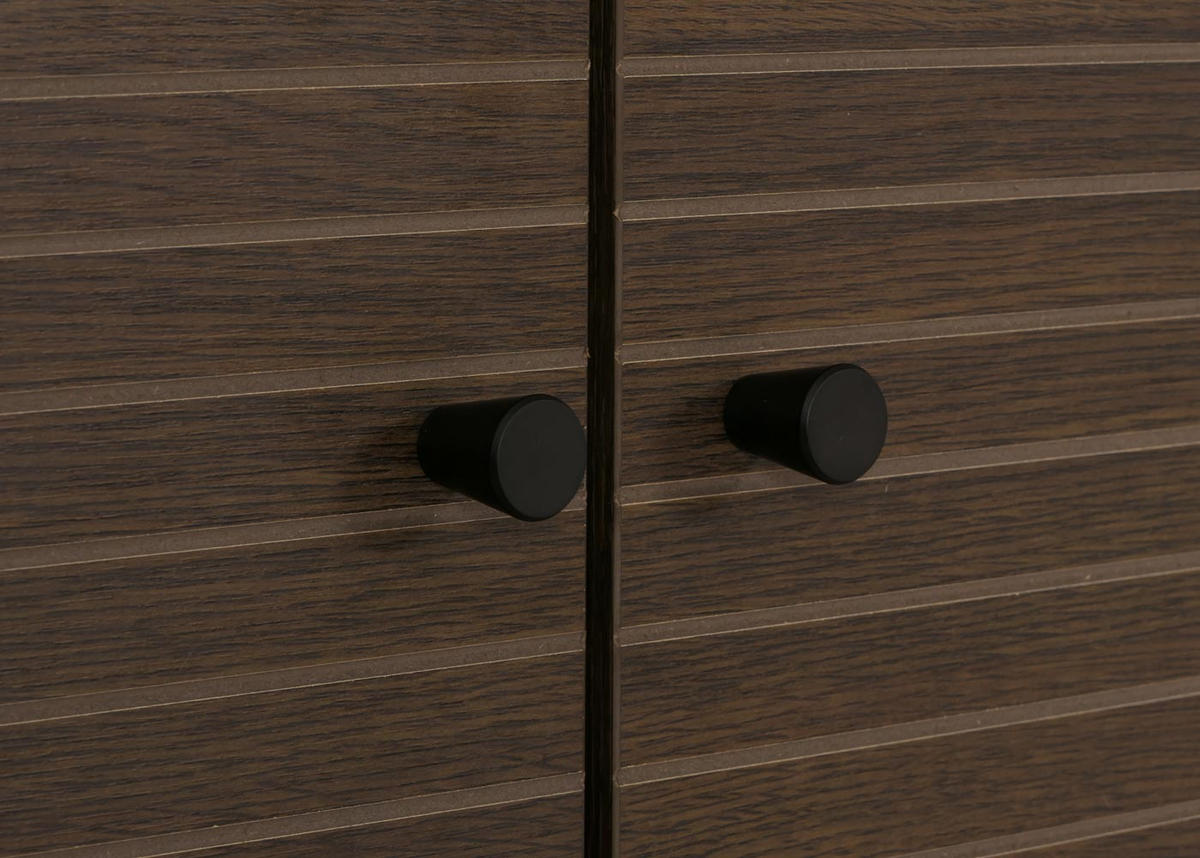 KOMMODE Dunkelbraun - Dunkelbraun, Metall (150/85/40cm) - MCW