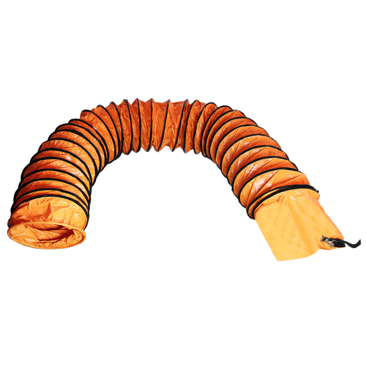INDUSTRIEVENTILATOR Profesioneller 300mm 550W - 6m Schlauch - Orange, Metall (34/33/43cm) - T-Mech