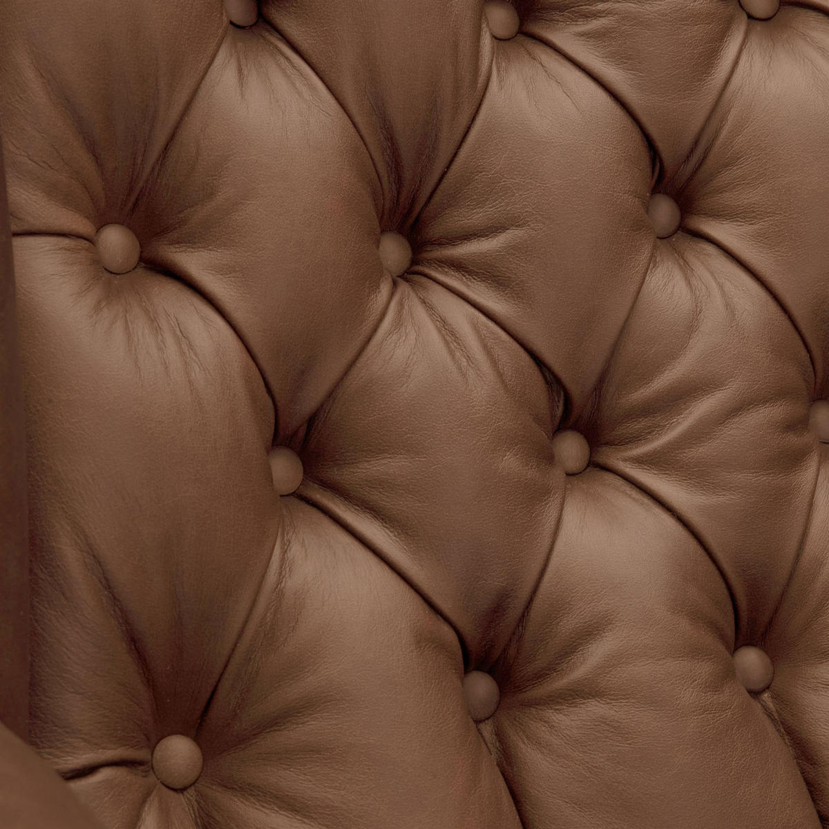 OHRENBACKENSESSEL Katreen Echtleder (Antikoptik) cognac - Cognac, Leder (90/101/91cm) - 58aufmkessel