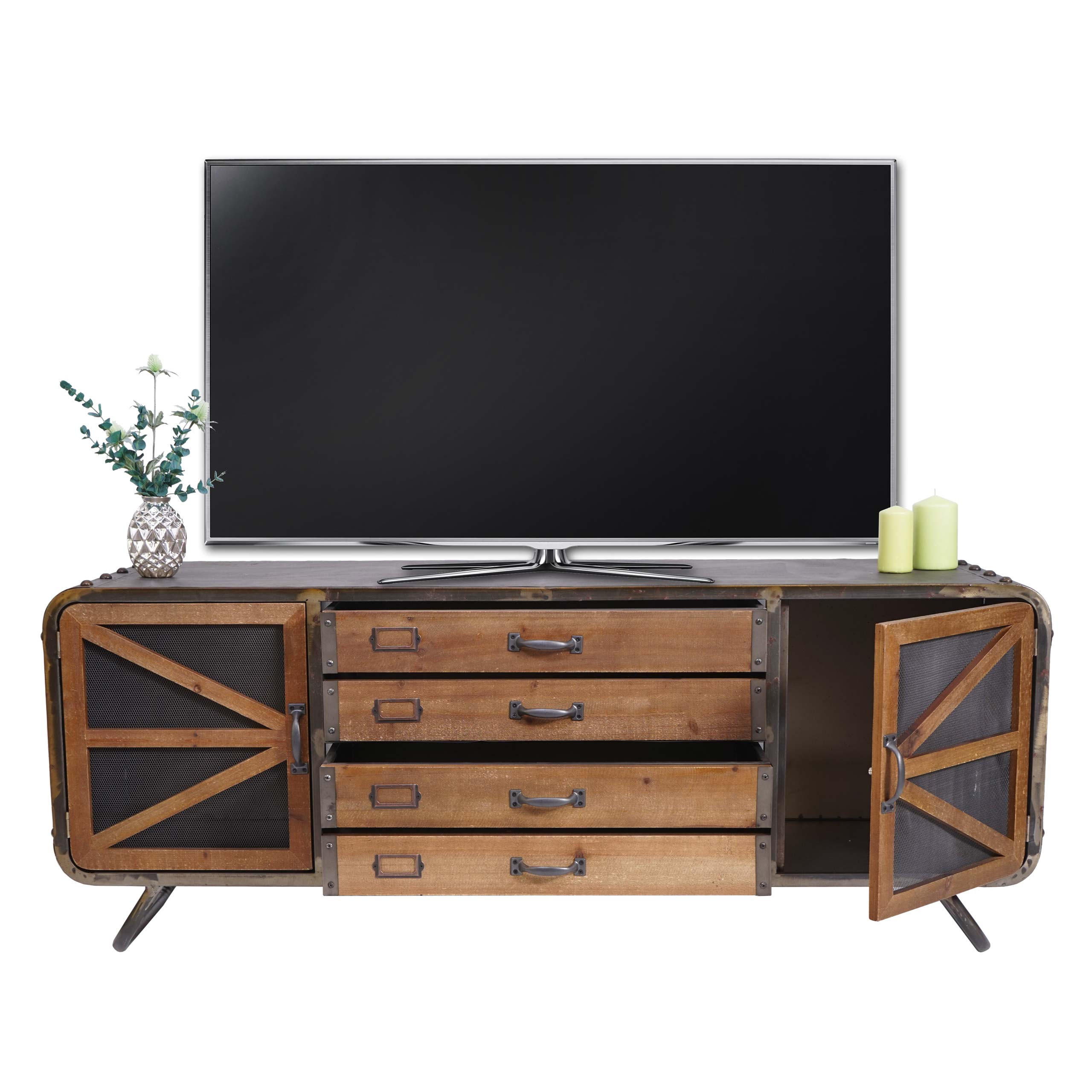 KOMMODE Braun - Braun, Holz (139/55/41cm) - MCW