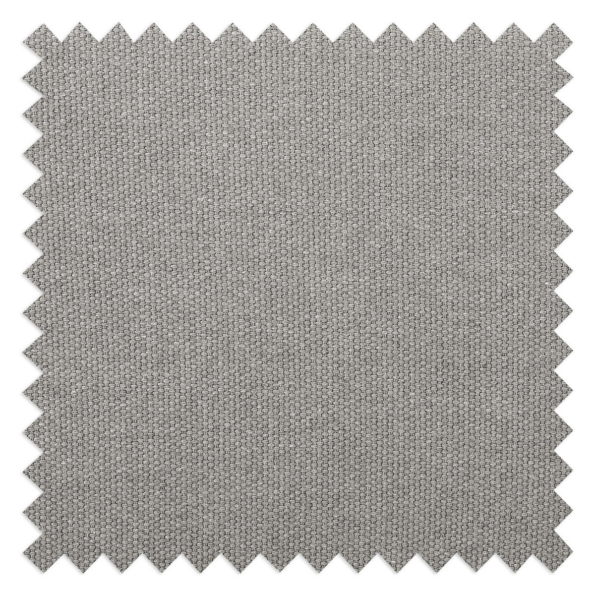 POLSTERHOCKER rechteckig - Graubraun/Schwarz, Kunststoff/Textil (97/40/79cm) - home24