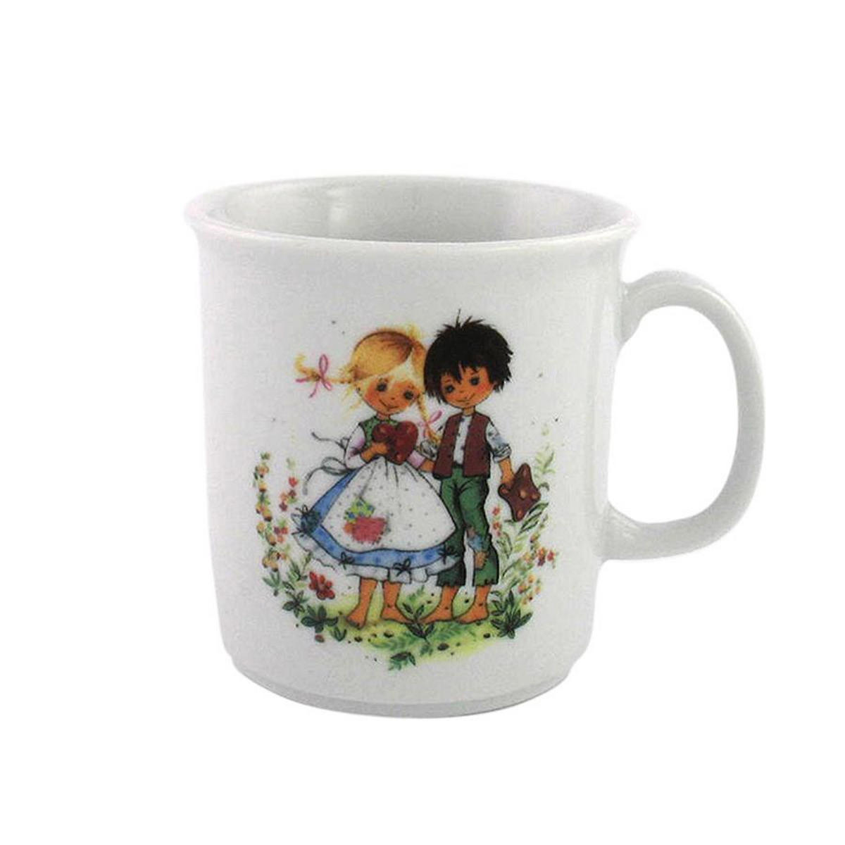 BECHER mit Henkel 0,21 l Hänsel & Gretel - Multicolor, Keramik (7.5/7.5/9.5cm) - Eschenbach