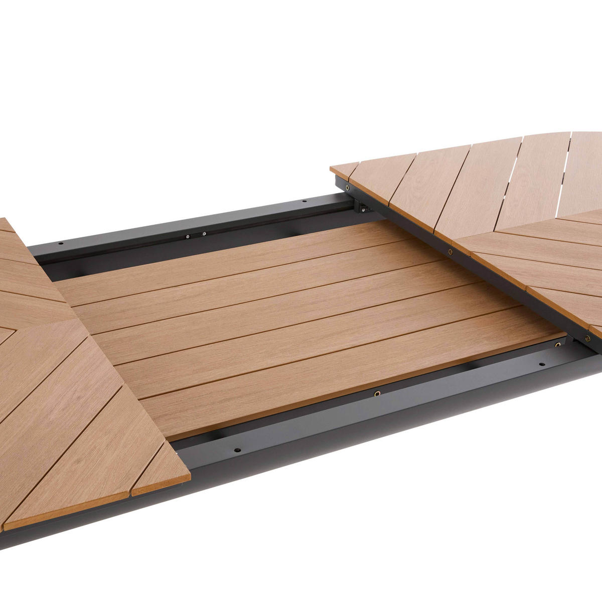 GARTENTISCH, Braun - Braun, Holz (220/100/76cm) - Oviala