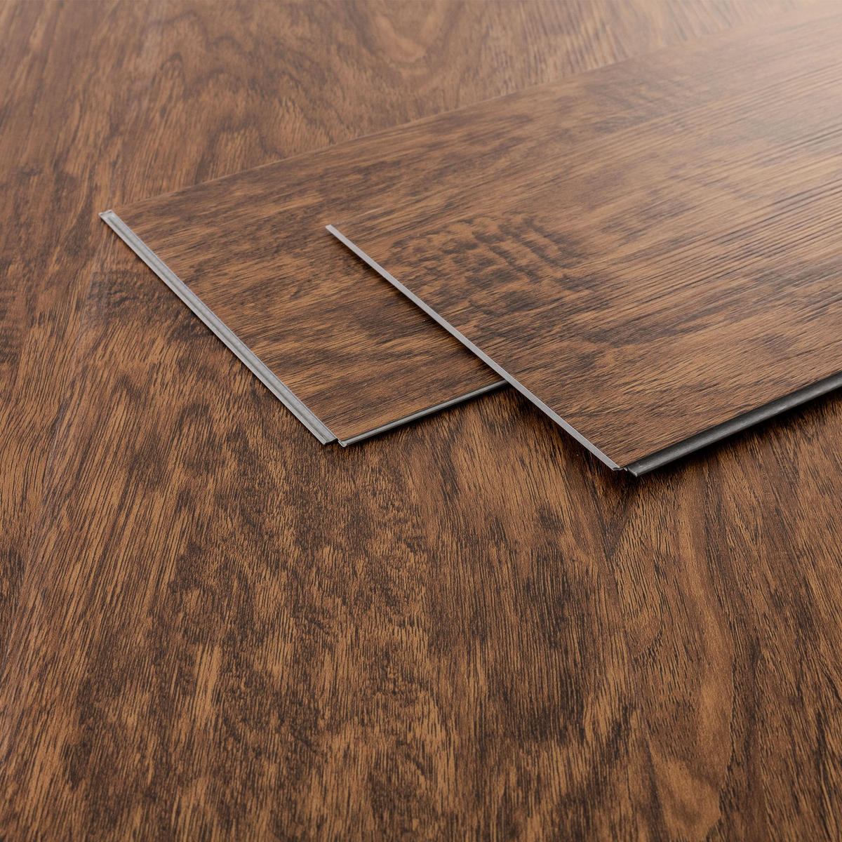 VINYLBODEN 3,08 m² - Graubraun, Kunststoff (122/18/0.42cm) - ML-DESIGN