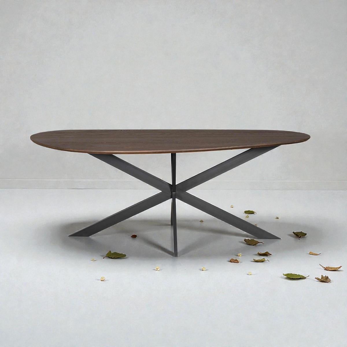 ESSTISCH Wolke Eichenholz 180 cm X 84 cm Braun - Braun, Holz (84/180/76cm) - Villa Möbel