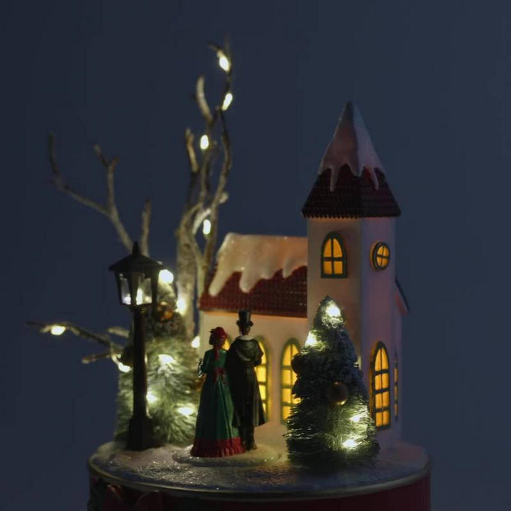 Thumbnail - home&you Dekofigur, Rot, Kunststoff, 14x26x21 cm, Dekoration, Weihnachtsdekoration
