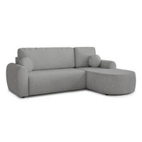 ECKSOFA Jazz, Seite: Rechts - Grau, Holz/Textil (240/160cm) - Sofnet