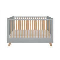 GITTERBETT Zara 140/70 - Grau, Holzwerkstoff (70/140cm) - RAUMHIRSCH FURNITURE