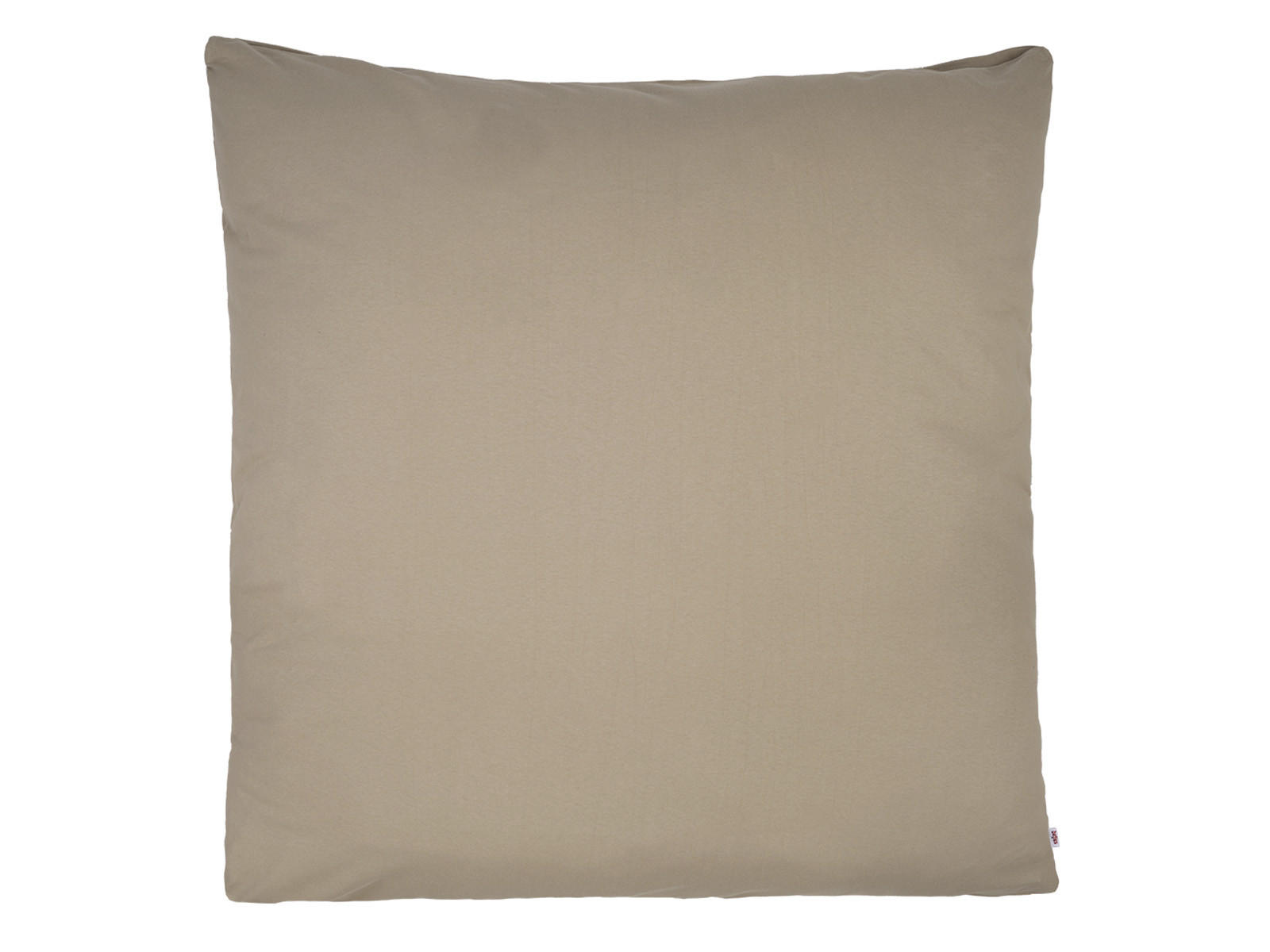 KISSENHÜLLE BasicSoft plaza-taupe 100% Baumwoll-Jersey 80/80 cm - Taupe, Textil (80/80cm) - beties Heimtextil