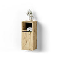 MIDISCHRANK Vomano Artisan-Eiche 38 x 80 cm - Eiche Artisan, Holzwerkstoff (38/80/33cm) - Livinity®