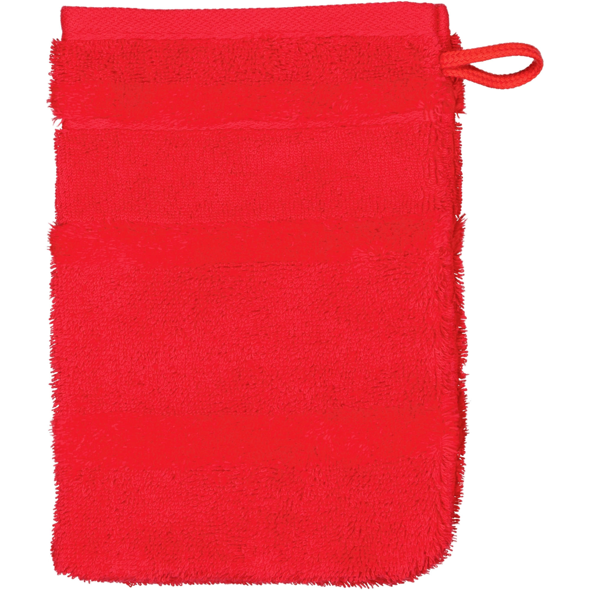 Cawö Waschlappen Rot 16x22 cm
