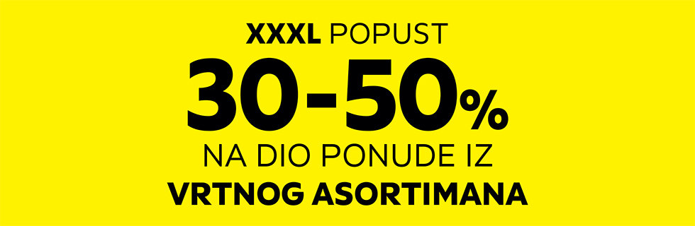 Popust na dio vrtnog asortimana Lesnina XXXL