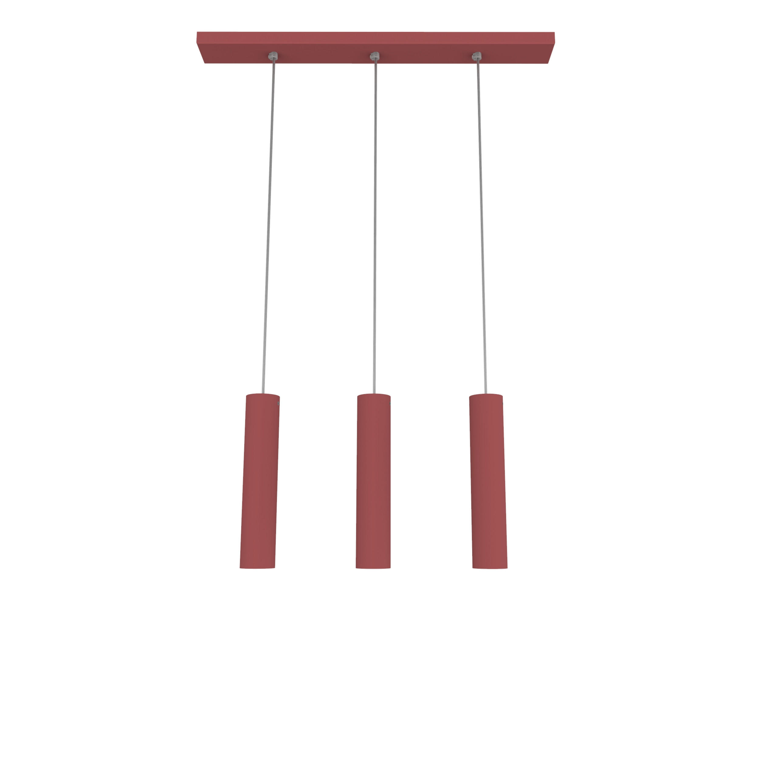 Lumicom Hängeleuchte Rot 70x30x6 cm